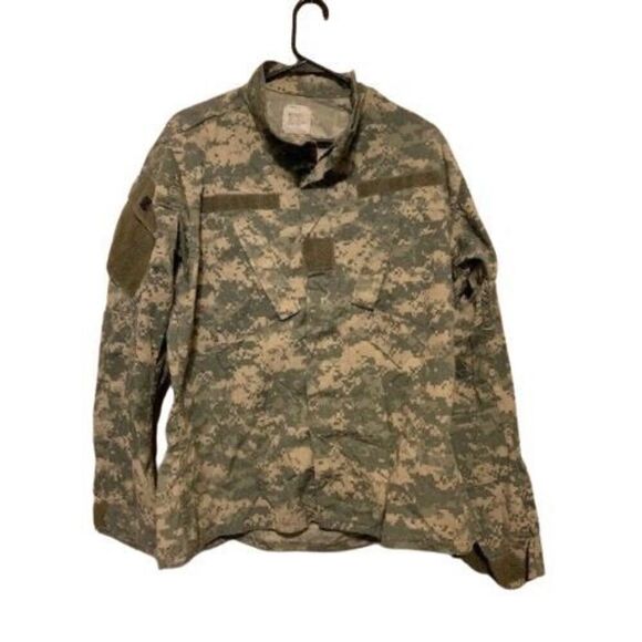 ARMY DIGITAL MEDIUM REGULAR CAMO COMBAT UNIFORM JACKET 8415-01-519-8510  **NICE* - Picture 1 of 3
